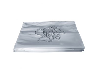 Rideaux de douche 1800x1200 pvc blanc classe M1 "non-feu" bas plombé - PELLET - 805120