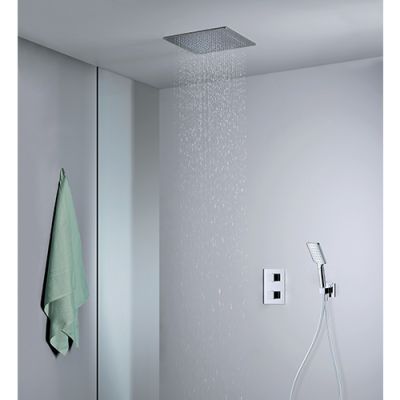 pack encastre douche thermostatique plafond classique ONDYNA - XQD852P