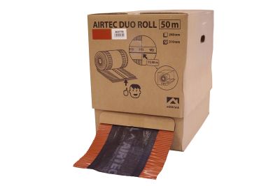Closoir de faîtage Airtec Duo Roll largeur 50m ocre en carton dérouleur - UBBINK - 203778
