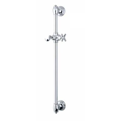 barre de douche charleston rétro seule d.20 h.60 cm chrome BOSSINI - CS25051