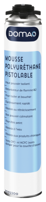 Pistolable - Retardatrice au feu, class B2 - aérosol 750 ML - DOMAO - 7002200