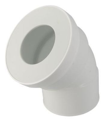 Coude wc 45° Ø 100 f a joint 85/107 CW433F - NICOLL