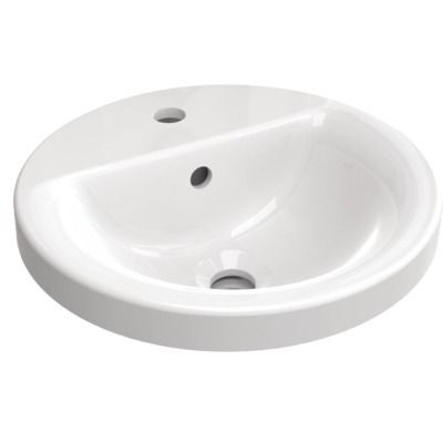 Vasque 38 cm en porcelaine vitrifiée CONNECT blanche IDEAL STANDARD - E504101