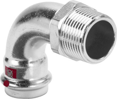 Prestabo-Coude de transition 90° galvanisé modèle 1114 15 - VIEGA - 558413