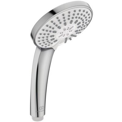 Douchette IDEALRAIN chrome, Ø 10 cm, 3 jets IDEAL STANDARD - B9403AA