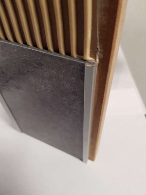 Profilé de finition extérieure pour panneaux VIPANEL ep.3mm H3M alu ROTH - 1420000045