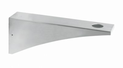support vasque mural inox 235 mm sans trou / robinet LINEABETTA - SV0290