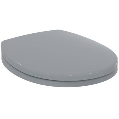 Abattant NF standard MATURA en thermodur gris avec charnières inox PORCHER - S4068LJ