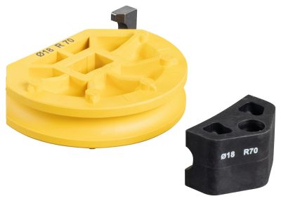 Forme de cintrage Curvo + pièce coulissante Ø 18, 14U,15U, 3/8''(DN10), R70 REMS - 581450