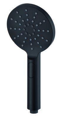 Douchette Noir dia.120 mm avec picots (pluie massant pluie/massante) - DOMAO - DOM511