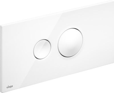 Plaque de commande 8315.1 VfS10 plastique noir brillant VIEGA - 686543