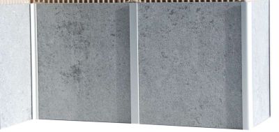 Profile de liaison en aluminium panneaux muraux H3000mm épaisseur 3mm - ROTH - 1420000048