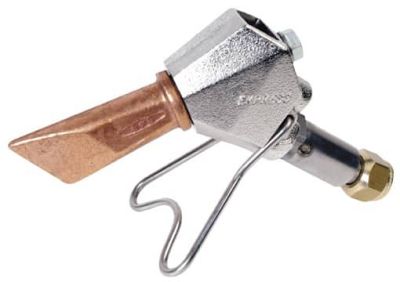 Lance pour fer de couvreur avec panne. Dim. bout de panne 33x3 mm. 745 g - 128 g /h à 2 bar - EXPRESS