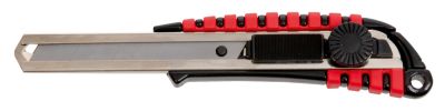 Cutter manche bi-matière à retour de lame automatique, 18 mm- l.190 - KS TOOLS - 907.2141
