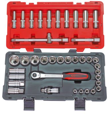 Coffret de douilles et accessoires ULTIMATE 1/2&quot;, 39 pièces