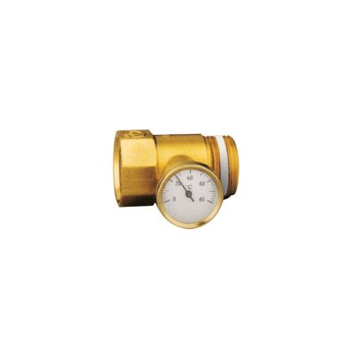 Porte thermomètre collecteur 1" plomb - PB TUB - PORCOL10