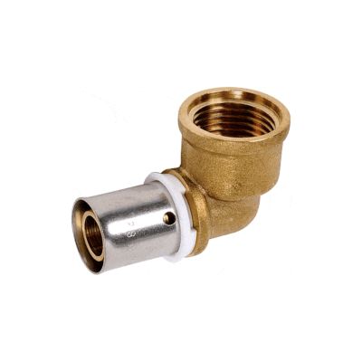 Coude femelle à sertir 3/8" PER 13x16 Raccord type radial SERTIPRESS - RCF816