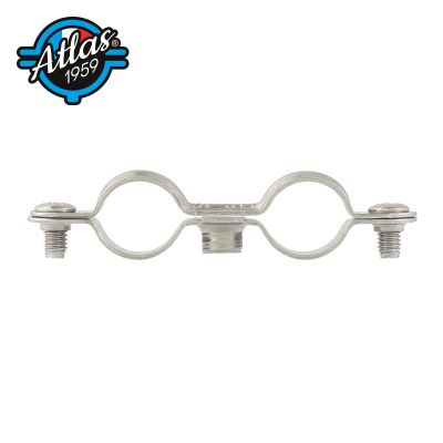 Collier double acier bichromaté Ø 15 - SCELL-IT - CD15