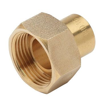 Raccord 2 pièces droit JPG DN 15 de 16 avec joint livré en sachet - BANIDES - 290408