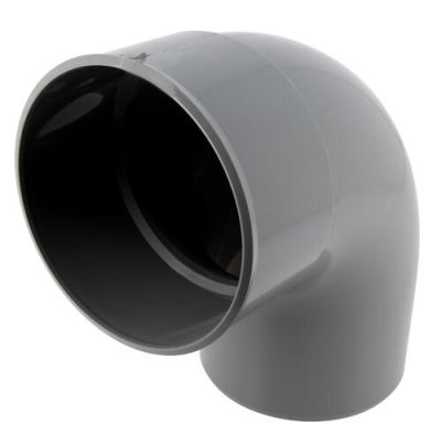 Coude PVC 125/87° mâle-femelle Cx8 - NICOLL - UCX8