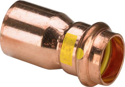 Profipress G-Pièce de réduction cuivre Certification ATG d1 16 d2 14 - VIEGA - 662431