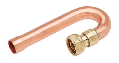 Crosse gazinière 180° JPG DN 12 tube Cuivre de 16 livré avec joint - BANIDES - 220616