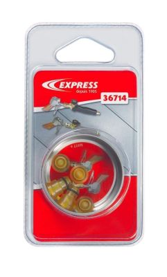 Lot de 5 injecteurs pour fers de couvreur sans allumage piezo - EXPRESS - 36714