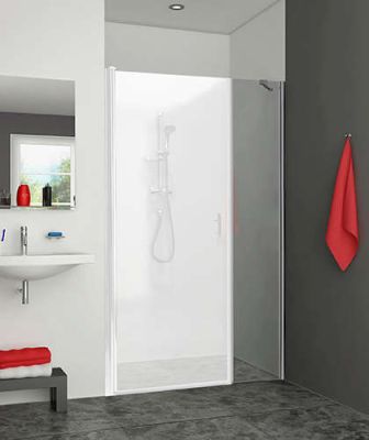 Paroi fixe EQUI EIFXO L68 2M argent poli v.clair clean ROTH - 1406000248