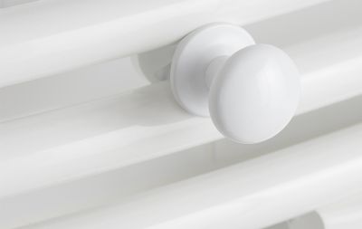 Patère bouton blanc pour sèche-serviettes tubes ATLANTIC CHAUFFAGE ET CHAUFFE-EAU - 850200