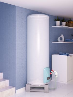 Rehausse pour chauffe-eau vertical sur socle 150 a 300L