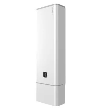Chauffe-eau électrique Linéo vertical mural multiposition blanc 80L - ATLANTIC - 157209