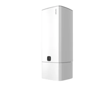 Chauffe-eau électrique Linéo vertical mural carré blanc 120L - ATLANTIC - 157214